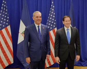 Abinader y Marco Rubio destacan cooperación en seguridad regional y crisis haitiana